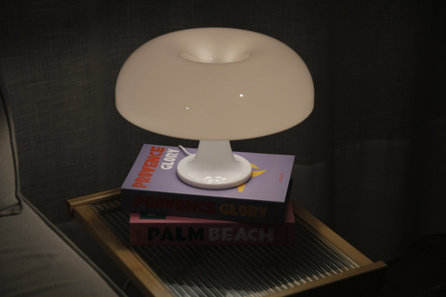 luminaria shroom blanca