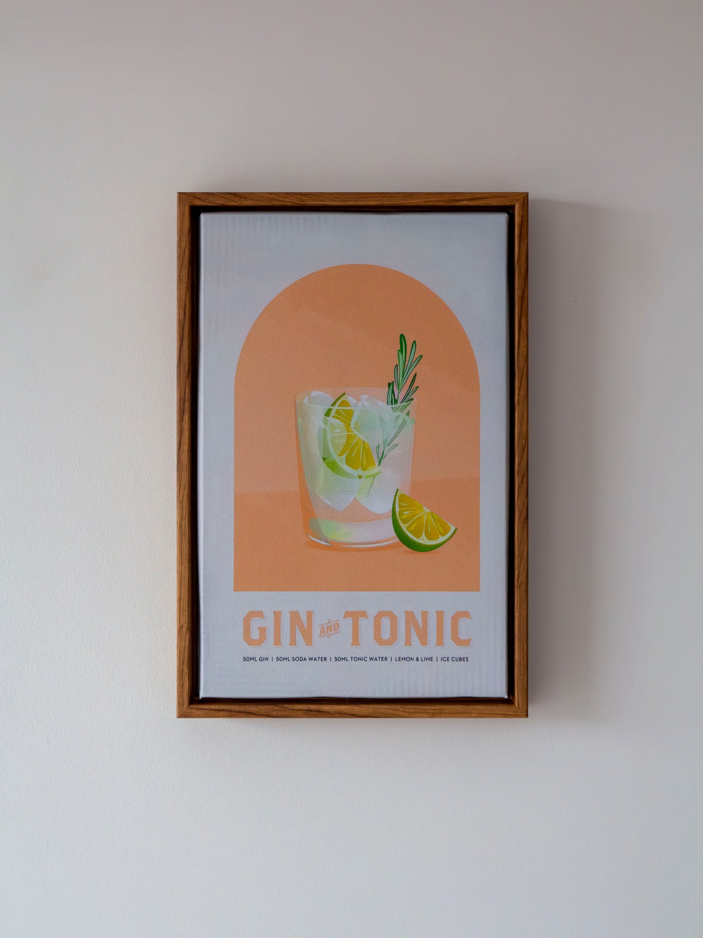 lámina gin tonic