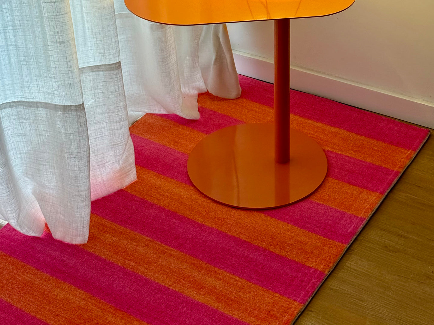 alfombra rosa