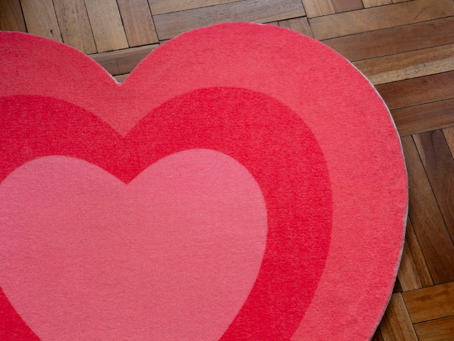 alfombra corazon