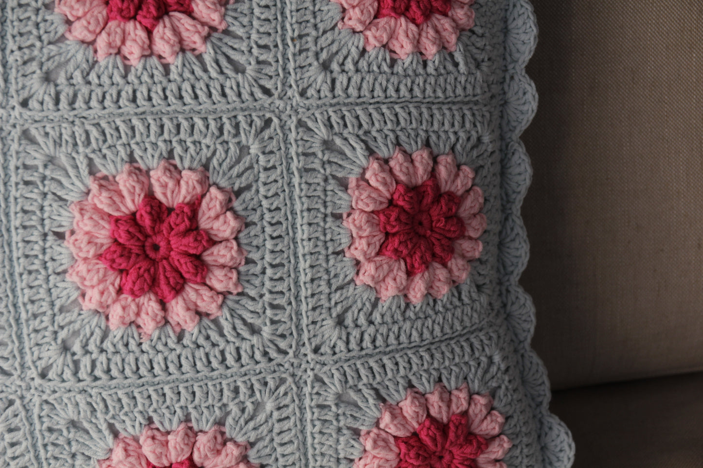 almohadon crochet