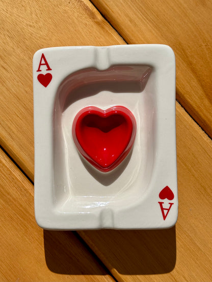 cenicero as corazones