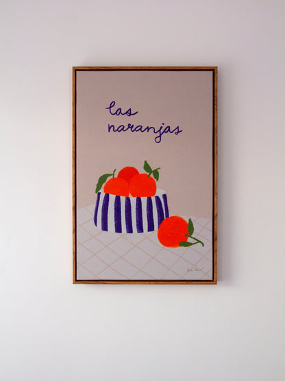 lámina naranjas iii