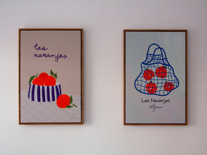 lámina naranjas iii