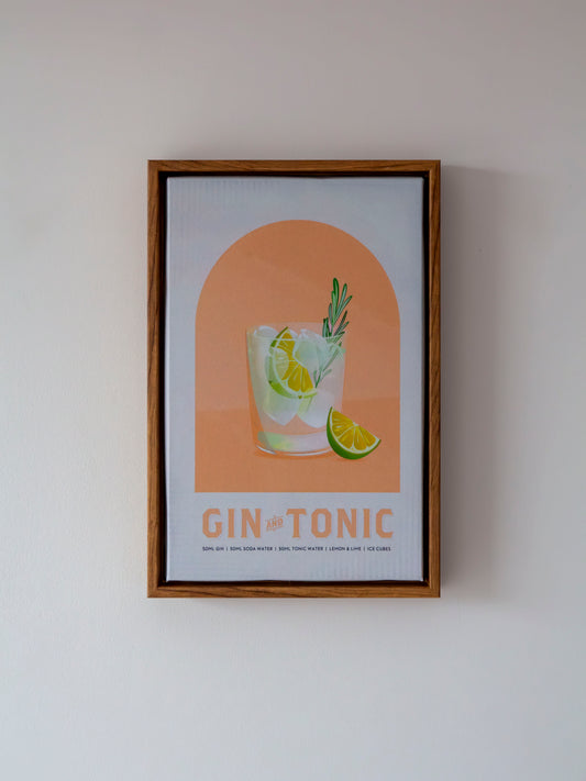 lámina gin tonic