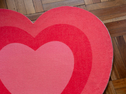 alfombra corazon