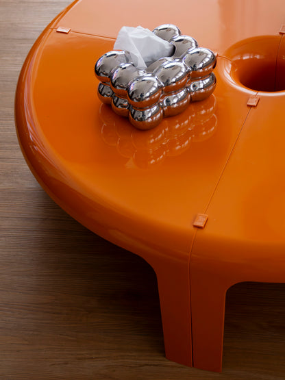 mesa modular naranja