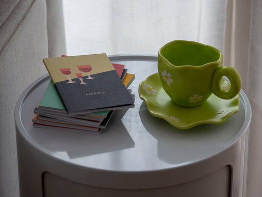 taza con plato